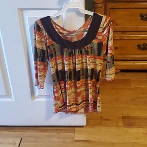 Only 9 blouse sz med